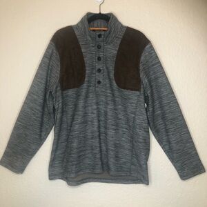 Orvis Sharp tail Quarter-Button Fleece Pullover W